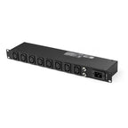 StarTech.com 8-Port Rack-Mount PDU with C13 Outlets - 16 A - 2m Power Cord (BS 1363) - 1U