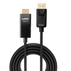 Lindy 3m Active DisplayPort to HDMI Cable with HDR