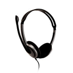 V7 HA212-2EP headphones/headset Wired Head-band Calls/Music Black, Silver