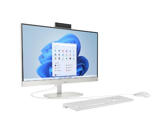 HP All-in-One 24-cr0003na AMD Ryzen™ 5 7520U 60.5 cm (23.8") 1920 x 1080 pixels All-in-One PC 8 GB LPDDR5-SDRAM 512 GB SSD Windows 11 Home Wi-Fi 6 (802.11ax) White