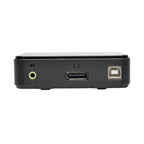Tripp Lite B004-DP2UA2-K 2-Port DisplayPort KVM Switch 4K 60 Hz with Audio, Cables and USB Peripheral Sharing