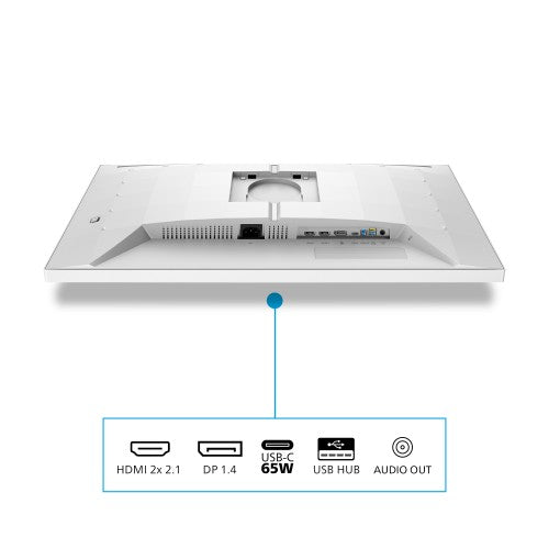 Philips Evnia 5000 computer monitor 68.6 cm (27") 3840 x 2160 pixels 4K Ultra HD LCD White