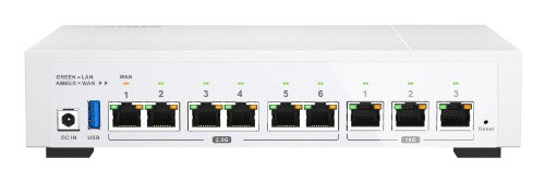 QNAP QHora-322 wired router 2.5 Gigabit Ethernet, 10 Gigabit Ethernet White