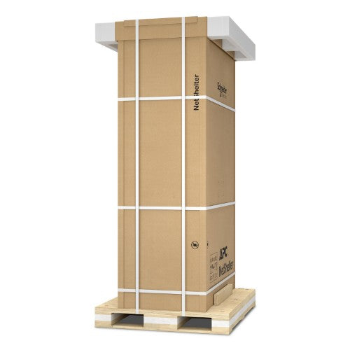 APC NetShelter SX, Server Rack Enclosure Gen 2, Shock Packaging, 2500 lbs, Black, 48U x 600W x 1200D