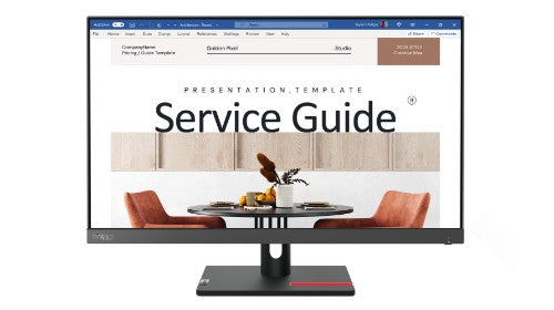 Lenovo ThinkVision S24i-30 LED display 60.5 cm (23.8") 1920 x 1080 pixels Full HD Black