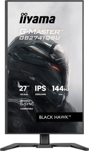 iiyama G-MASTER GB2741QSU-B1 computer monitor 68.6 cm (27") 2560 x 1440 pixels 4K Ultra HD LED Black