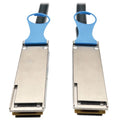 Tripp Lite N282-01M-28-BK QSFP28 to QSFP28 100GbE Passive DAC Cable (M/M), QSFP-100G-CU1M Compatible, 1M (3.28 ft.)