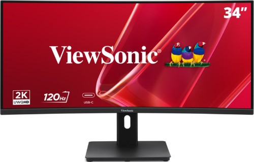 Viewsonic VA 34” UWQHD Curved Monitor with KVM Switch