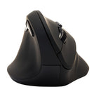 V7 MW400L Left Hand 2.4Ghz Vertical Ergonomic Mouse - Black - Wireless Connectivity - USB Interface