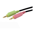 StarTech.com KVM Cable for DVI and USB KVM Switches with Audio & Microphone - 6ft