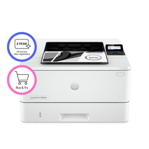 HP LaserJet Pro 4002dw Printer