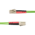 StarTech.com 7m (22.9ft) LC to LC (UPC) OM5 Multimode Fiber Optic Cable, 50/125µm Duplex LOMMF Zipcord, VCSEL, 40G/100G, LSZH Fiber Jumper Cord