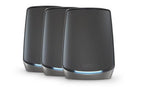 NETGEAR Orbi 860 AX6000 WiFi System black edition Tri-band (2.4 GHz / 5 GHz / 5 GHz) Wi-Fi 6 (802.11ax) 4 Internal