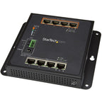 StarTech.com Industrial 8 Port Gigabit PoE Switch - 4 x PoE+ 30W - Power Over Ethernet - Hardened GbE Layer/L2 Managed Switch - Rugged High Power Gigabit Network Switch IP-30/-40C to +75C - TAA