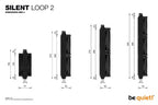 be quiet! Silent Loop 2 120mm All In One CPU Water Cooling, 1 X 120mm PWM Fan, For Intel Socket: 1200 / 2066 / 115X / 2011(-3) square ILM; For AMD Socket: AMD: AM4 / AM3(+)