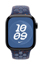 Apple MGAV4ZM/A smart wearable accessory Band Blue Fluoroelastomer
