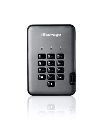 iStorage diskAshur PRO² SSD 2TB | Secure Portable Solid State Drive |FIPS 140-2 Level 3 certified | AES-XTS 256-bit Hardware Encryption | PIN protected | OS & Platform Independent |GDPR, TAA Compliant|Brute force hack defence | Dust/Water Resistant