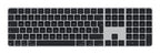 Apple Magic keyboard Universal USB + Bluetooth QWERTZ German Black
