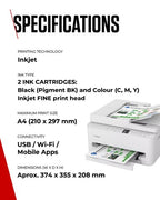 Canon PIXMA TS7550i Inkjet A4 1200 x 1200 DPI Wi-Fi