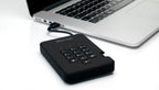 iStorage diskAshur² SSD 512GB Black | Secure Portable Solid State Drive |AES-XTS 256-bit Hardware Encryption | PIN protected | OS & Platform Independent | TAA Compliant |Brute force hack defence | Dust/Water Resistant