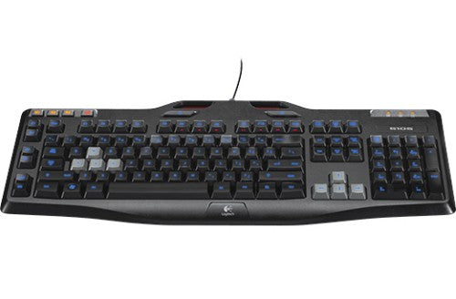 Logitech G105 keyboard USB Russian Black