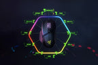 Razer Basilisk V3 Pro mouse Right-hand RF Wireless + Bluetooth + USB Type-C Optical 30000 DPI