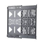 StarTech.com Slide-Out AV Component Storage Panel, Cable Box and Accessories Mounting, 22lb (10kg) Max, Behind-TV Media Wall Mount, Sliding Design for Easy Access