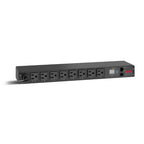 APC NetShelter Switched Rack PDU, 1U, 1.4kW, 120V, 15A, 8 NEMA 5-15R outlet