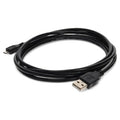AddOn Networks USB2MICROUSB6 USB cable USB 2.0 1.83 m USB A Micro-USB B Black