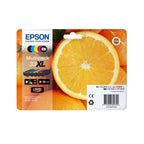 Epson C13T33374011/33 Ink cartridge multi pack Bk,C,M,Y,PBK EasyMail 6,4ml+4x4,5ml Pack=5 for Epson XP 530