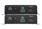 ATEN VE1812 AV extender AV transmitter & receiver Black