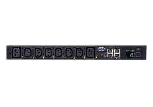 ATEN 32A 8-Outlet 1U Outlet Metered & Switched PDU + Free Eco PDU Manager Software