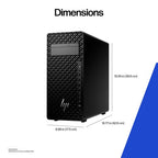 HP Z2 Tower G1i Intel Core Ultra 9 285K 64 GB DDR5-SDRAM 1 TB SSD NVIDIA RTX PRO 4000 Blackwell Windows 11 Pro Workstation AI Workstation, AI PC Black