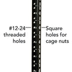 Tripp Lite SRW12U SmartRack 12U Low-Profile Switch-Depth Wall-Mount Small Rack Enclosure