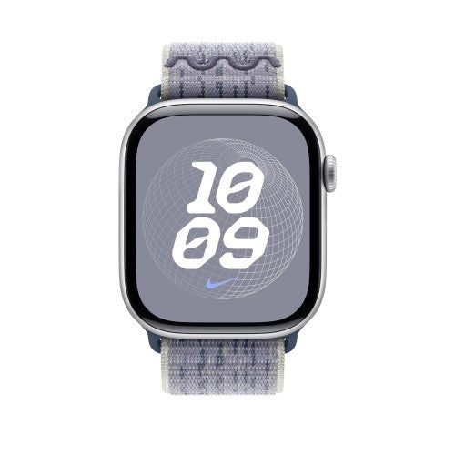 Apple 46mm Grey/Blue Nike Sport Loop