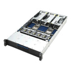 ASUS RS720-E12-RS8G Rack (2U) Black, Silver