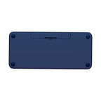Logitech K380 keyboard Bluetooth QWERTZ Swiss Blue