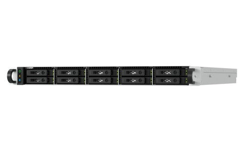 QNAP TS-h1077AFU-R7-32G NAS Rack (1U) AMD Ryzen™ 7 32 GB DDR5 0 TB QNAP QTS Black, Grey