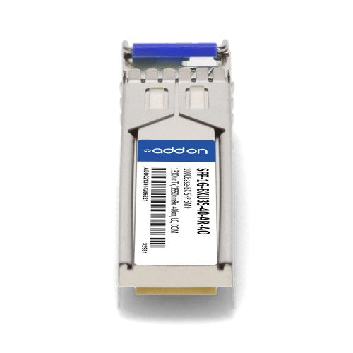 AddOn Networks Arista Networks SFP-1G-BXU35-40-AR Compatible TAA 1000Base-BX SFP Transceiver (SMF, 1310nmTx/1550nmRx, 40km, LC, DOM)