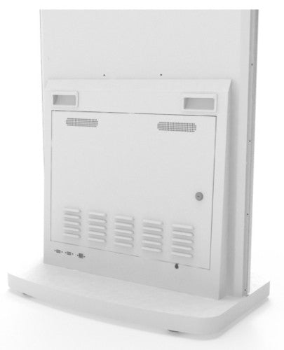 Allsee Technologies L50HD9W Signage Display Totem design 127 cm (50") LCD Wi-Fi 450 cd/m² Full HD White Built-in processor Android 7.1 24/7