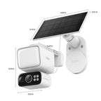 TP-Link Tapo Solar-Powered Floodlight Pan/Tilt Security Camera Kit