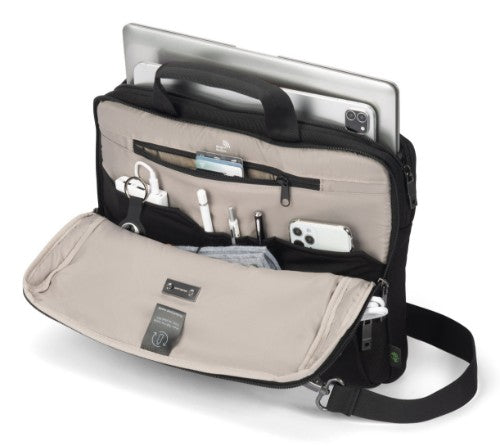 DICOTA D32172-RPET laptop case 35.6 cm (14") Briefcase Black