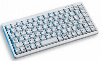 CHERRY Compact- G84-4100 keyboard USB + PS/2 AZERTY Grey