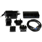 StarTech.com 4-Port USB 3.0 Hub (5Gbps) plus Dedicated Charging Port - 1 x 2.4A Port