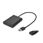 i-tec USB 3.0 / USB-C Dual 4K HDMI Video Adapter
