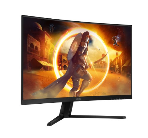 AOC G4 CQ32G4VE computer monitor 80 cm (31.5") 2560 x 1440 pixels Quad HD LCD Black, Grey
