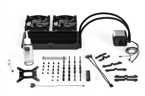 be quiet! Silent Loop 2 240mm All In One CPU Water Cooling, 2 X 240mm PWM Fan, For Intel Socket: 1200 / 2066 / 115X / 2011(-3) square ILM; For AMD Socket: AMD: AM4 / AM3(+)