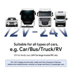 BTI 100W USB-C Car charger with self adjusting output voltage for all USB-C powered devices up to 100W