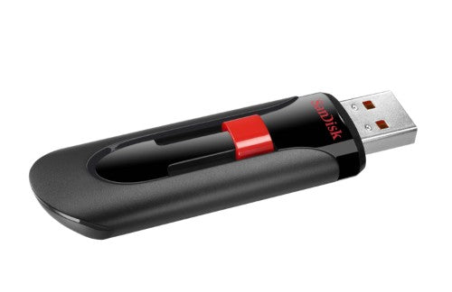 SanDisk Cruzer Glide USB flash drive 128 GB USB Type-A 2.0 Black, Red