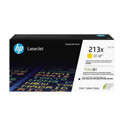 HP W2132X/213X Toner cartridge yellow high-capacity, 6K pages ISO/IEC 19798 for HP CLJ 5800/6700/6701/6800